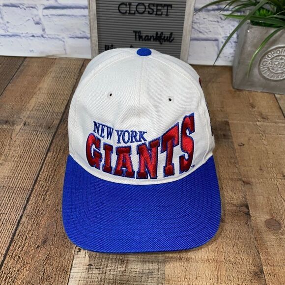 Vintage 90s New York Giants Apex One Classic Collection Hat Cap NFL.